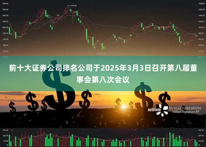 前十大证券公司排名公司于2025年3月3日召开第八届董事会第八次会议