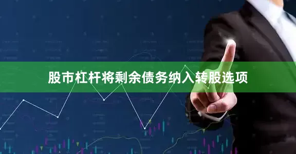 股市杠杆将剩余债务纳入转股选项